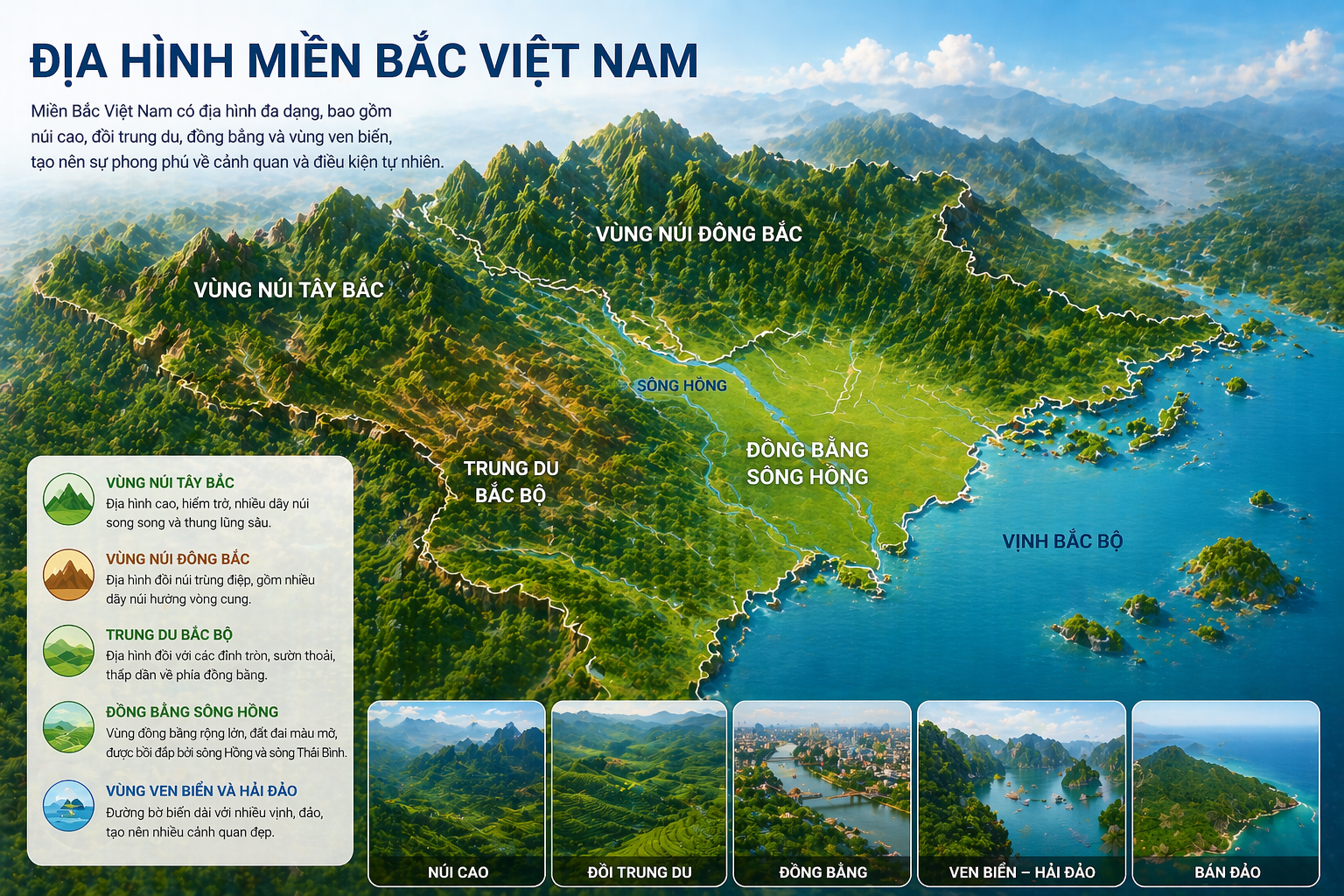 Địa hình miền bắc Việt Nam