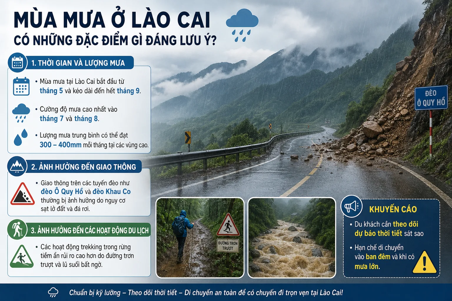 Mùa Mưa Ở Lào Cai Có Những Đặc Điểm Gì Đáng Lưu Ý?